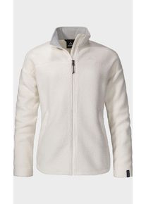 Sch&ouml;ffel Fleecejacke SCH&Ouml;FFEL "CIRC Fleece Jk Style Purga WMS", Damen, Gr. 34, 9040, natur, Oberstoff: 100% Polyester, relaxed fit, hoch geschlossener Ausschnitt, Jacken Fleecejacke
