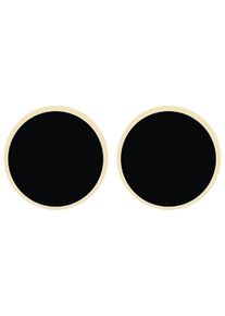 Adelia&acute;s Paar Ohrstecker ADELIA&acute;S "Unisex Ohrringe &iquest; Ohrstecker aus Titan mit Strass Steinchen", gold, Ohrringe, Damen, Paar Ohrstecker