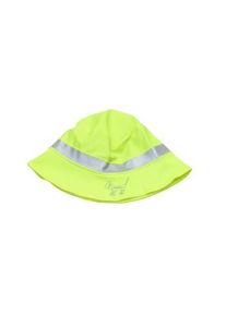 Barkalot Eimerhut aus Upcycled-Stoff gelb S