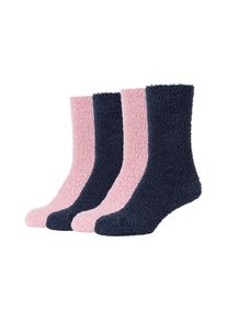 Kuschelsocken Camano "warm & cozy", Damen, Gr. 35-38, schwarz saphire, Elasthan, Polyester, unifarben, normal, Socken Kuschelsocken, bequem, weich, soft, kein Einschneiden, winter warm cozy