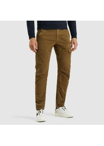PME-Legend Cargohose PME LEGEND "Nordrop Stretch Twill", Herren, Gr. 46, L&auml;nge 34, braun (coffee lique&uacute;r), Twill, Obermaterial: 97% Baumwolle, 3% Elasthan, unifarben, regular fit kn&ouml;chellang, Hosen Cargohose, mit Logo Stickerei