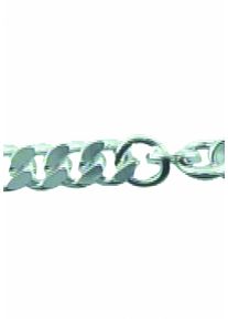 Adelia&acute;s Silberarmband ADELIA&acute;S "925 Silber Flach Panzer Armband 21 cm &Oslash; 4 mm" Gr. 21, silber, Armb&auml;nder, Damen, Silber 925 (Sterlingsilber), Silberarmband