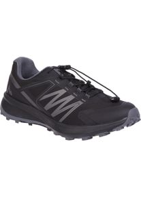 Wanderschuh McKINLEY "Kansas IV AQB M", Herren, Gr. 46, schwarz (schwarz night, anthraci), Synthetik, Schuhe Wanderschuh, wasserabweisend