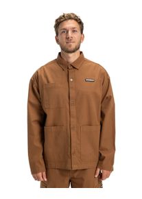 Langarmhemd DC Shoes "Showcase", Damen, Gr. XS, US-Gr&ouml;&szlig;en, toffee, Obermaterial: 99% Walkfrottier, 1% Elasthan;, Hemden Langarmhemd