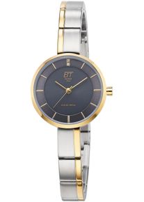 Solaruhr ETT "Solar Drive", silber (silberfarben, goldfarben, anthrazit), Armbanduhren, Damen, Solaruhr, Armbanduhr, Damenuhr