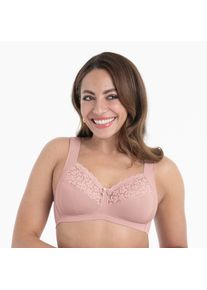 Entlastungs-BH ANITA SINCE 1886 "HAVANNA", Damen, Gr. 75, Cup C, rosewood, Microtouch, Obermaterial: 86% Polyamid, 14% Elasthan, BHs Entlastungs-BH, mit Spitzendetails, breite Tr&auml;ger