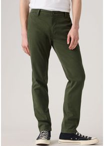 Levi's Chinohose LEVI'S "Chino Taper", Damen, Gr. 38, L&auml;nge 32, duffel bag shady gd, Web, Obermaterial: 98% Baumwolle, 2% Elasthan, gerade, unten schmal kn&ouml;chellang, Hosen Chinohose, mit optimalem Stretchanteil