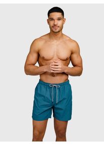 Badeshorts Brunotti "HESTER MEN SWIM SHORTS", Herren, Gr. XXL, N-Gr, mediterranea, Obermaterial: 100% Polyester. Futter: 100% Polyester, Badehosen Badeshorts, mit Taschen, sportliche Schnittform, schnelltrocknendes Material