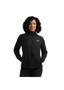3-in-1-Funktionsjacke Jack Wolfskin, Damen, Gr. L, schwarz, Web, Fleece, Obermaterial: 100% Polyester. Futter: 100% Polyester. Wattierung: 100% Polyester, unifarben, Basic h&uuml;ftbedeckend, mit verstellbarem Klettverschluss, Jacken 3-in-1-Funktionsjacke, mit herausnehmbarer Fleecejacke, wasserdicht, &Uuml;bergangsjacke