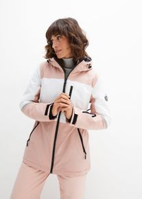 bonprix wasserdichte Ski Funktionsjacke, rosa, Gr.56, wasser- und winddichte Winterjacke mit Schneefang, Kabelfunktion und Unterarm-Bel&uuml;ftung, bequeme Form