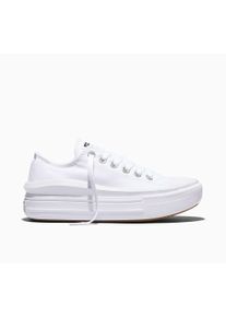 Sneaker Converse "CHUCK TAYLOR ALL STAR MOVE CANVAS", Damen, Gr. 39, wei&szlig;, wei&szlig;, wei&szlig;, Textil, Schuhe Sneaker
