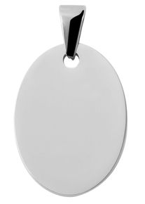 Adelia&acute;s Kettenanh&auml;nger ADELIA&acute;S "Unisex Anh&auml;nger &iquest; Gravuranh&auml;nger aus Edelstahl", silber, Schmuckanh&auml;nger, Damen, Edelstahl, Kettenanh&auml;nger