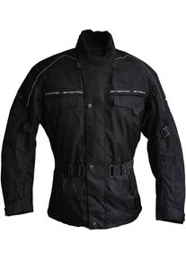 Motorradjacke Roleff "Reno" Gr. S, schwarz, Jacken, Damen, S, Obermaterial: 100% Polyester, Motorradjacke, mit Protektoren, 4 Taschen, 3 Bel&uuml;ftungsl&ouml;cher