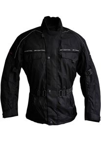 Motorradjacke Roleff "Reno" Gr. M, schwarz, Jacken, Damen, M, Obermaterial: 100% Polyester, Motorradjacke, mit Protektoren, 4 Taschen, 3 Bel&uuml;ftungsl&ouml;cher