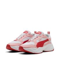 Sneaker Puma "CASSIA 2.0", Damen, Gr. 36, Puma wei&szlig;, candy apple, rosy outlook, Textil, unifarben, Schuhe Sneaker, mit Gummilaufsohle, leicht profiliertes Laufsohlenprofil