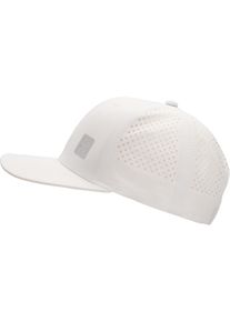 Snapback Cap Chillouts "Owaka Hat", Herren, wei&szlig;, Kunstfaser, gepunktet, unifarben, Caps Snapback Cap, sportlich, atmungsaktiv mit perforierten Seitenteilen