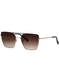 Sonnenbrille BRENDEL EYEWEAR "BRENDEL eyewear Sonnenbrille", klassisch schwarz, hellgold, Sonnenbrillen Sonnenbrille