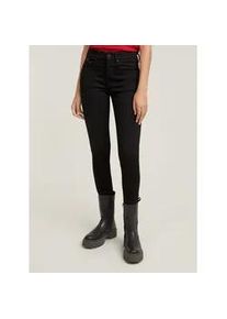 G-Star Raw 5-Pocket-Jeans G-STAR "3301 Skinny Jeans", Damen, Gr. 33, L&auml;nge 32, pitch schwarz, Obermaterial: 66% Baumwolle, 26% Baumwolle, 7% Elastomultiester, 1% Elasthan, Jeans 5-Pocket-Jeans