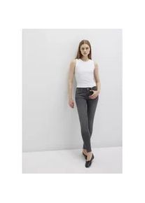 R&ouml;hrenjeans Mavi "ADRIANA", Damen, Gr. 25, L&auml;nge 32, dunkelgrau distressed str, 80% Baumwolle, 18% recycelter Polyester, 2% Elasthan, normal normal, Jeans, skinny Fit