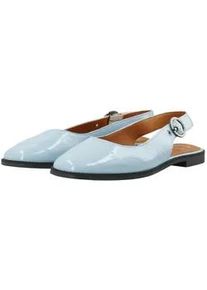 Ca'Shott Bootsschuh CA'SHOTT "Ca'Shott Low shoe CASDIANA", Damen, Gr. 40, Normalschaft, dusty blau, Obermaterial: 100% Leder, Schuhe Bootsschuh