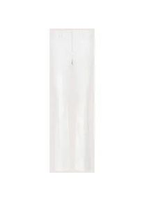 Madeleine Mode B&uuml;gelfaltenhose MADELEINE "Hose Leicht ausgestellte B&uuml;gelfalten-Hose", Damen, Gr. 18, N + K Gr, wei&szlig;, Obermaterial: 63% Baumwolle CO. 34% Polyester PES. 3% Elasthan EL., Hosen