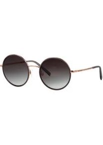 Marc O'Polo Sonnenbrille MARC O'POLO "Modell 508001", Damen, ros&eacute;, navy, leicht gl&auml;nzend, metallic, Sonnenbrillen Sonnenbrille, Form Rund, Logoschriftzug auf B&uuml;gel, Kombifassung