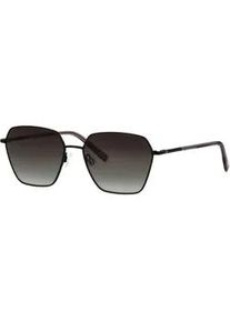 HUMPHREY&acute;S eyewear Sonnenbrille HUMPHREY ́S EYEWEAR "Modell 586147", Herren, schwarz, matt, Sonnenbrillen Sonnenbrille