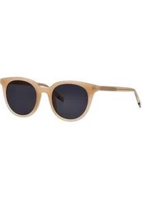 Sonnenbrille Tom Tailor "Modell 676005", Damen, beige, matt, Sonnenbrillen Sonnenbrille, Form Feminin, Logoschriftzug auf B&uuml;gel, Kunststofffassung