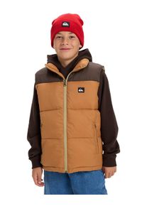 Outdoorjacke Quiksilver "Cold Days Sleeveless", Jungen, Gr. 14, chocolate braun, Obermaterial: 100% Nylon;, Jacken Outdoorjacke