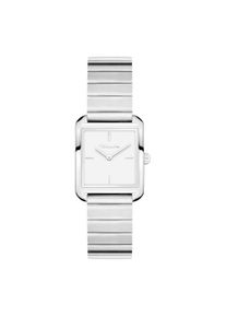 Quarzuhr Tamaris "The Square Retro Strap", silberfarben, Armbanduhren, Damen, Quarzuhr, Armbanduhr, Damenuhr, Edelstahlarmband, analog