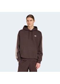 Kapuzensweatshirt adidas originals "ADICOLOR CLASSICS 3-STREIFEN HOODIE", Herren, Gr. L, aurora coffee, Obermaterial: 70% Baumwolle, 30% Polyester, angesetztes B&uuml;ndchen, Sweatshirts Kapuzensweatshirt