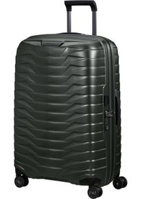 Hartschalen-Trolley Samsonite "PROXIS, verschiedene Gr&ouml;&szlig;en und Farben", Damen, Gr. B/H/T: 48cm x 69cm x 29cm 75 l, schwarz (matt climbing ivy), Polypropylen, unifarben, festlich, Koffer Hartschalen-Trolley, Trolley Reisegep&auml;ck Hartschalenkoffer Reisekoffer TSA-Zahlenschloss