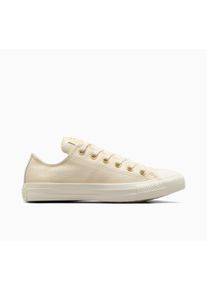 Sneaker Converse "CHUCK TAYLOR ALL STAR GOLD", Damen, Gr. 37,5, egret, egret, gold, Leder, Schuhe Sneaker