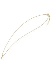 Adelia&acute;s Gliederkette ADELIA&acute;S "Damen Halskette &iquest; Buchstabe N aus Edelstahl 45+5" Gr. 50, gold, Halsketten, Damen, Edelstahl, Gliederkette