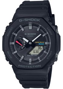 Smartwatch Casio G-SHOCK "GA-B2100-1A1ER", schwarz (schwarz, bunt, schwarz), Smartwatches, Herren, Smartwatch, Solaruhr, Armanduhr, Herrenuhr, Bluetooth, bis 20 bar wasserdicht