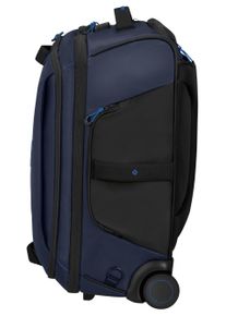 Weichgep&auml;ck-Trolley Samsonite "ECODIVER 55", Damen, Gr. B/H/T: 40cm x 55cm x 25cm 51 l, blau (blau nights), Nylon, Koffer Weichgep&auml;ck-Trolley, Reisetasche, Trolley