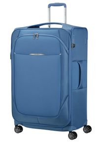 Weichgep&auml;ck-Trolley Samsonite "RE-LITE, verschiedene Gr&ouml;&szlig;en und Farben", Damen, Gr. B/H/T: 48cm x 78cm x 33cm 115 l, blau (capri blau), Polyester, Koffer Weichgep&auml;ck-Trolley, Reisekoffer TSA-Schloss Stickerbogen Volumenerweiterung Laptopfach