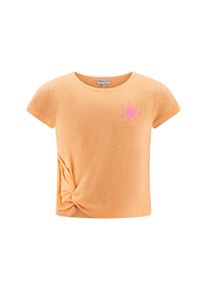 Sommerkleid happy girls "Shirt", M&auml;dchen, Gr. 128, EURO-Gr&ouml;&szlig;en, apricot, Stoff, 100% Baumwolle, normal, Kleider Sommerkleid