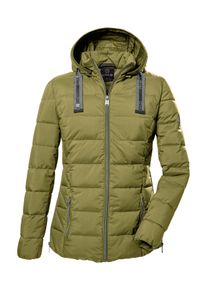 G.I.G.A. by Killtec Steppjacke "GW 4 WMN QLTD JCKT", Damen, Gr. 38, gr&uuml;n (waldmeister), Oberstoff: 100% Polyester (recycelt), Futter: 100% Polyamid, Wattierung: 100% Polyester, G.I.G.A. DX BY KILLTEC, Jacken Steppjacke, Modische, wasserabweisende Steppjacke, recycelte Materialien