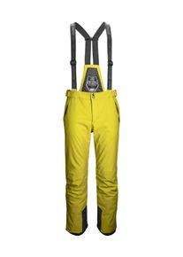 Skihose Killtec "KSW 471 MN SKI PNTS", Herren, Gr. XL, Normalgr&ouml;&szlig;en, limette, Obermaterial: 100% Polyester;Futter: 100% Polyester;F&uuml;llung: 100% Polyester, Hosen Skihose, Wasser- und winddicht, atmungsaktiv, abnehmbare Tr&auml;ger, Kantenschutz