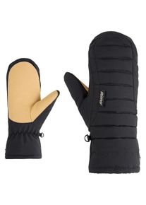 F&auml;ustlinge Ziener "ISCADA-Z MITTEN glove", Damen, Gr. L, schwarz, Materialmix, Handschuhe F&auml;ustlinge