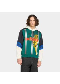 Kapuzensweatshirt adidas originals "ARCHIVE GRAPHIC HOODIE", Herren, Gr. XXL, collegiate gr&uuml;n, Obermaterial: 82% Baumwolle, 18% Polyester, normal, V-Ausschnitt, angesetztes B&uuml;ndchen, Sweatshirts Kapuzensweatshirt