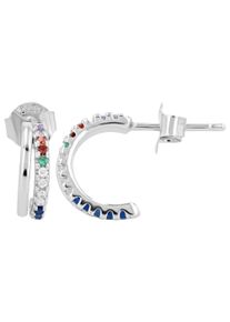 Adelia&acute;s Paar Ohrstecker ADELIA&acute;S "Damen Ohrringe &iquest; Ohrstecker aus 925 Silber mit Zirkonia", silber, Ohrringe, Damen, Silber 925 (Sterlingsilber), Paar Ohrstecker