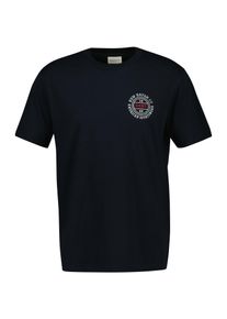 T-Shirt Gant "GRAPHIC SHORT SLEEVE", Herren, Gr. XL, schwarz, Jersey, Obermaterial: 100% Baumwolle, unifarben, regular fit h&uuml;ftlang, Rundhals, eingesetzt abgesteppte Kante, Shirts T-Shirt, mit Print vorn, Rundhals