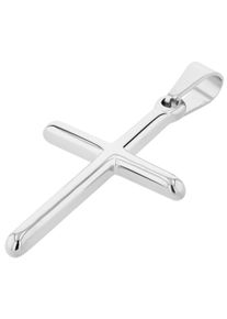 Adelia&acute;s Kreuzanh&auml;nger ADELIA&acute;S "Unisex Anh&auml;nger &iquest; Kreuz Kreuzanh&auml;nger aus Edelstahl", silber, Schmuckanh&auml;nger, Damen, Edelstahl, Kreuzanh&auml;nger