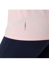 Laufshirt asics "ROAD SEAMLESS SS TOP", Damen, Gr. L, morganite, crystal pink, Obermaterial: 65% Polyamid, 35% Polyester, Shirts Laufshirt, nahtlose Strickkonstruktion, mit ACTIBREEZE&trade; Technologie, Topseller