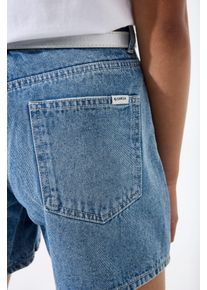 Jeansshorts Garcia, Jungen, Gr. 140, N-Gr, medium used, Denim/Jeans, Obermaterial: 100% Baumwolle, unifarben, normal kurz, Jeans Jeansshorts, im 5-Pocket-Stil, f&uuml;r Girls