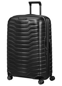 Hartschalen-Trolley Samsonite "PROXIS, verschiedene Gr&ouml;&szlig;en und Farben", Damen, Gr. B/H/T: 51cm x 75cm x 31cm 98 l, schwarz (matt graphite), Polypropylen, unifarben, festlich, Koffer Hartschalen-Trolley, Trolley Reisegep&auml;ck Hartschalenkoffer Reisekoffer TSA-Zahlenschloss