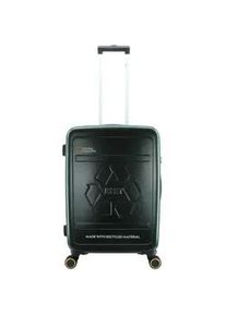 Koffer National Geographic "Balance", Gr. B/H/T: 45cm x 66cm x 24cm, gr&uuml;n, Polyester, unifarben, Koffer, hergestellt aus dem RPET Polyester-Material