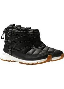 Winterstiefel The North Face "W THERMOBALL LACE UP WP", Damen, Gr. 41, schwarz, Synthetik, Schuhe Winterstiefel, Snowboots, Winterboots, Winterschuhe, wasserdicht